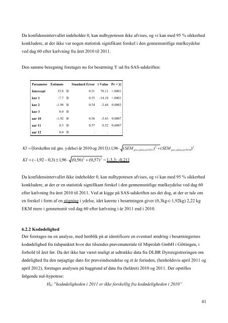 Kronisk botulisme hos malkekvæg - Erri-Comfort & Danish Genetics