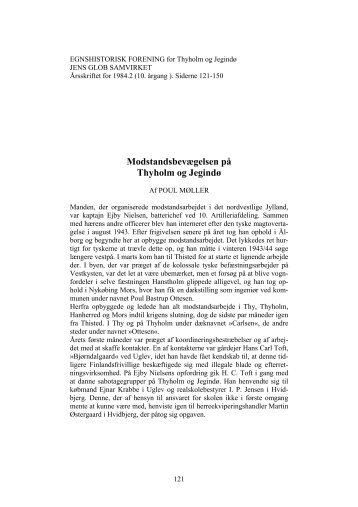 1984.2 p. 121 Modstandsbevægelsen på Thyholm og Jegindø