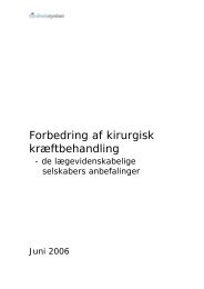 Forbedring af kirurgisk kræftbehandling - Dansk Oftalmologisk Selskab