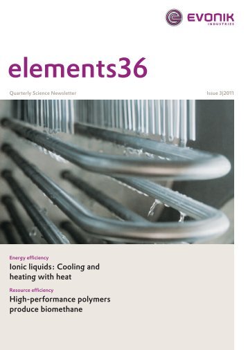 elements36 - Evonik Industries