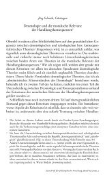 Deontologie und die moralische Relevanz der ... - Jörg Schroth