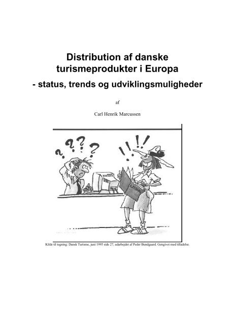 Distribution af danske turismeprodukter i Europa - CRT - Center for ...