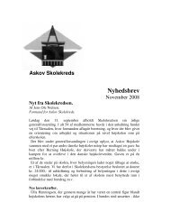 Nyhedsbrev - Askov Skolekreds