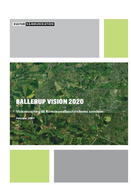 Vision 2020 - Ballerup Kommune