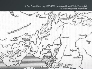 3. Der Erste Kreuzzug 1096-1099. Machtpolitik und ... - Oberste