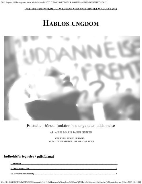 pdf-format - Gaderummet