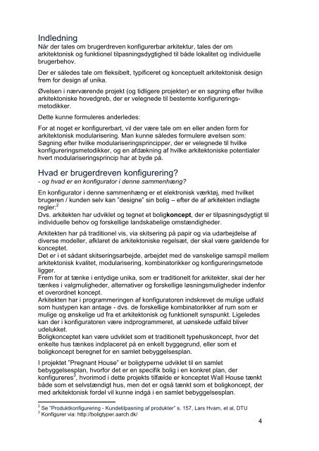 Boligtyper og konfigureringsmetodikker” - Read