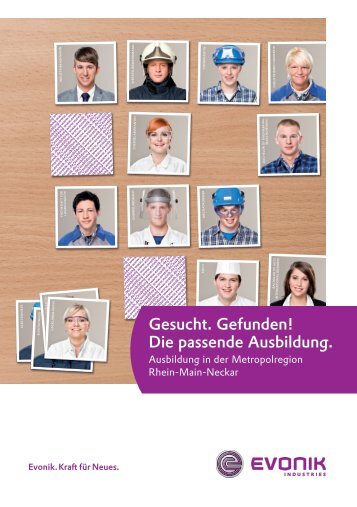 Azubi-Broschüre IPW - Evonik Industries AG