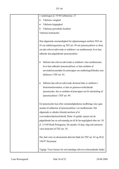 De frie bevægeligheder. - Hjemmeside for familien Rosengaard