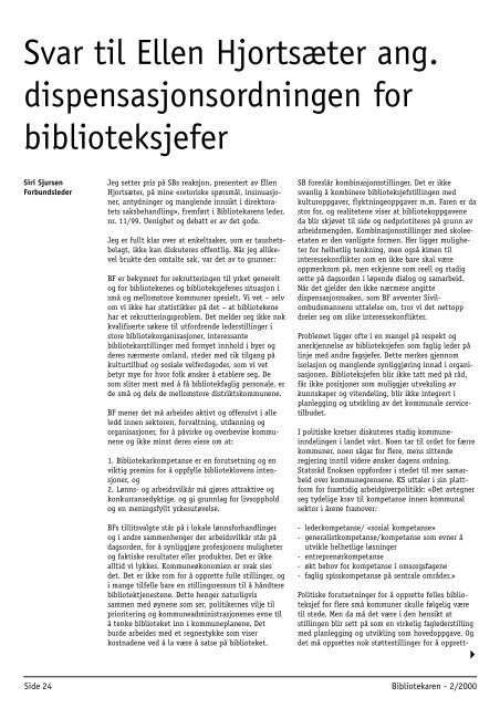 10 kvinner og en Deichman - Bibliotekarforbundet