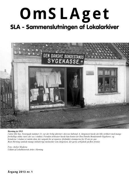 OmSLAget nr. 1 - Sammenslutningen af lokalarkiver