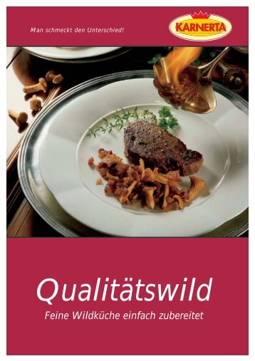 Qualitätswild Qualitätslamm - Karnerta