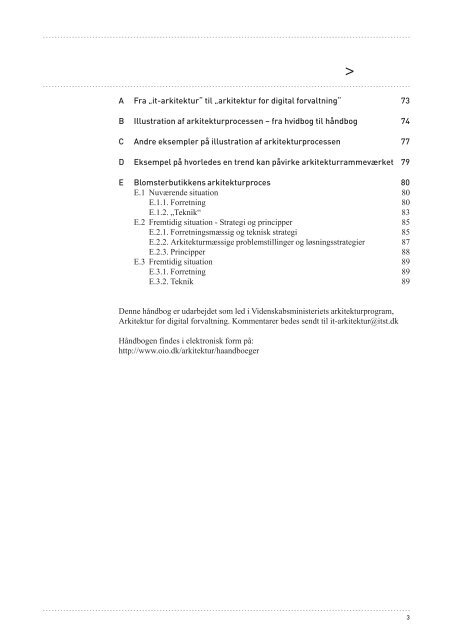 Arkitektur for digital forvaltning - IT- og Telestyrelsen