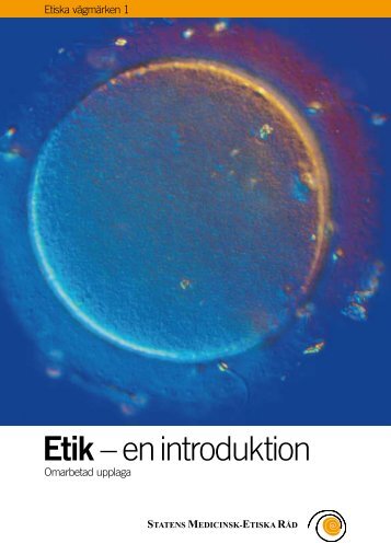 ETIK – en introduktion (pdf 303 KB) - SMER