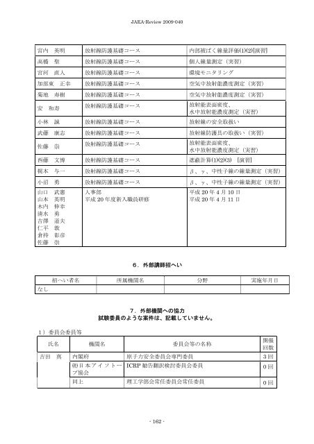 JAEA-Review-2009-040.pdf:4.65MB - 日本原子力研究開発機構