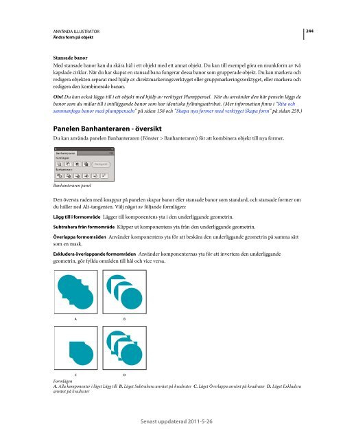 Använda Illustrator CS5 (PDF) - Adobe