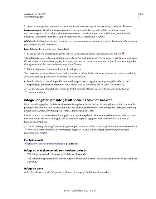 Använda Illustrator CS5 (PDF) - Adobe