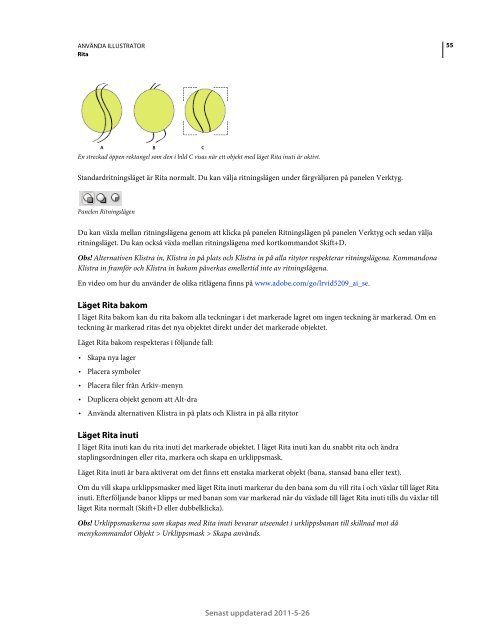 Använda Illustrator CS5 (PDF) - Adobe