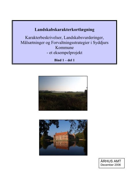 Landskabskarakterplan 2006.pdf - Syddjurs Kommune