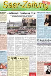 Jubiläum der Saarlouiser Wehr!