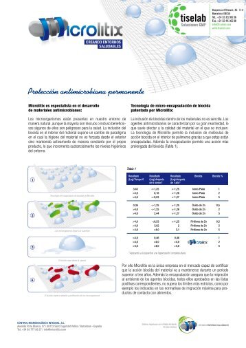 Materiales antimicrobianos