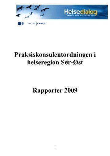 Årsrapport fra PKO - Helsedialog