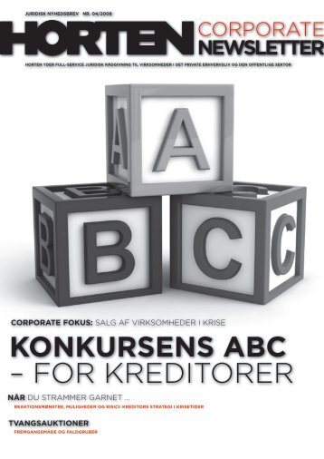 KONKURSENS ABC – for kreditorer - Horten