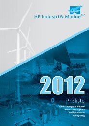 Prisliste - HF Industri & Marine