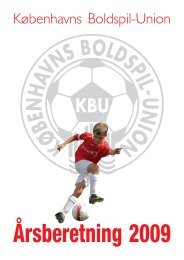 Årsberetning 2009 - DBU København