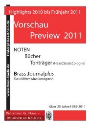 Vorschau Preview 2011