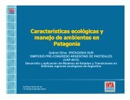 Características ecológicas y manejo de ambientes en ... - The Jornada