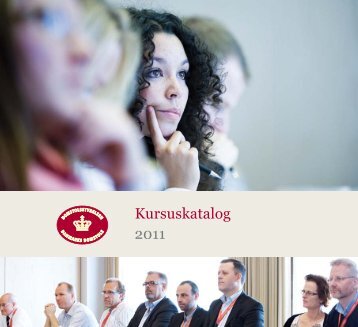 Kursuskatalog 2011 - Domstolene i Danmark