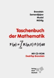 Bronstein: Taschenbuch der Mathematik – (978-3-8171-2008-6)
