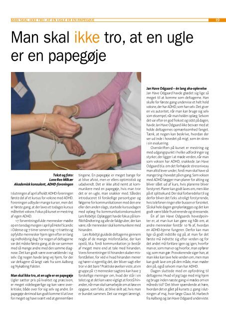 ADHD-bladet nr. 3, 2009 - ADHD: Foreningen