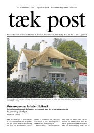 Tæk Post 3-2010 - Jydsk Tækkemandslaug . Stråtag