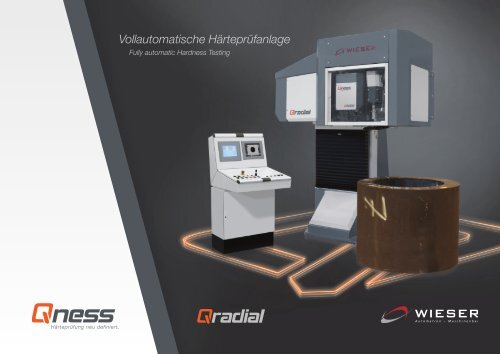 Vollautomatische Härteprüfanlage - Wieser Automation