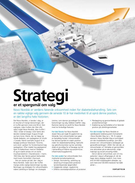 Årsrapport 2012 - Novo Nordisk