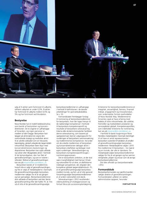 Årsrapport 2012 - Novo Nordisk