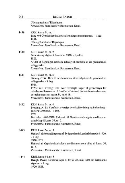 Knud Rasmussens papirer - Det Kongelige Bibliotek