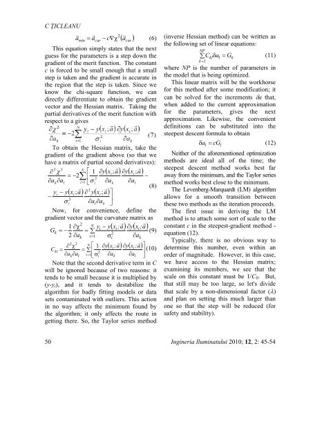 ingineria iluminatului - Journal of Lighting Engineering - Prof. Florin ...