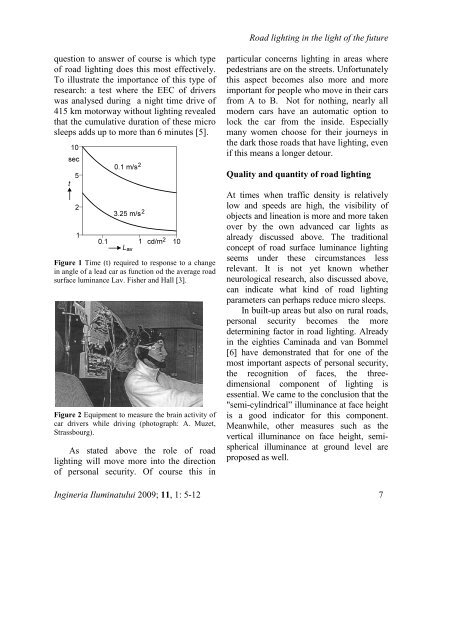 ingineria iluminatului - Journal of Lighting Engineering - Prof. Florin ...