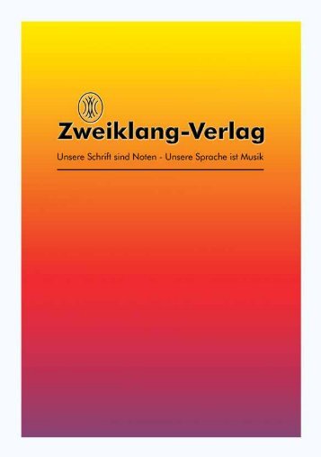 1 Zweiklang-Verlag