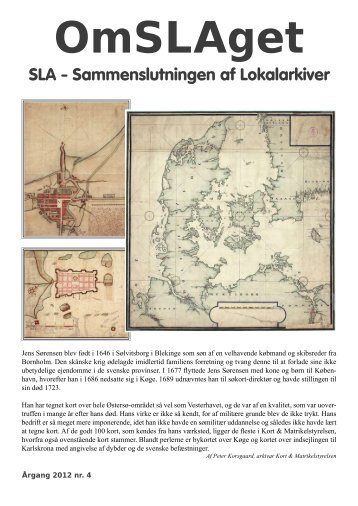 OmSLAget nr. 4 - Sammenslutningen af lokalarkiver