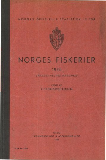 Norges fiskerier 1935