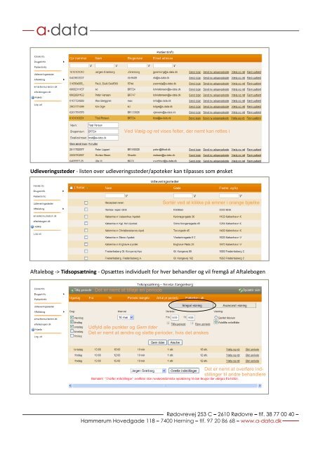 Quick-guide til brug af E-services i WinPLC - A-Data