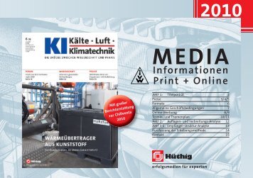 Informationen Print + Online - Hüthig Gmbh