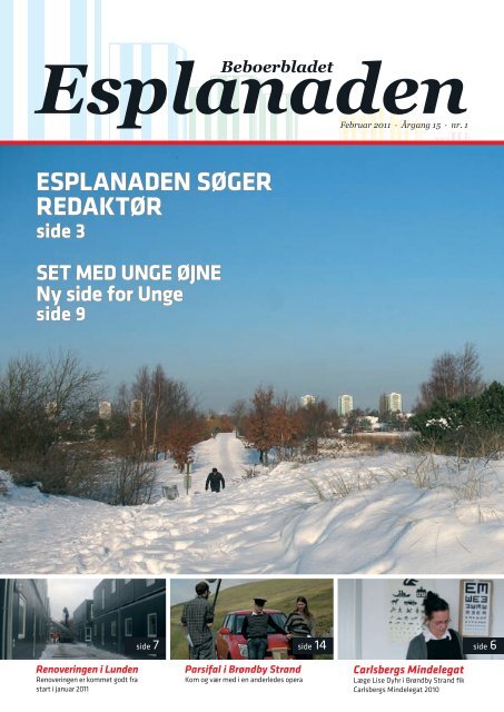Esplanaden søger Redaktør Beboerbladet - Brøndby Strand