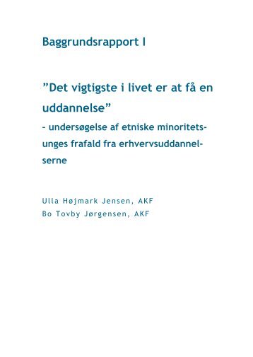 Det vigtigste i livet er at få en uddannelse - Ny i Danmark