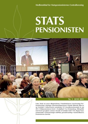 STATS PENSIONISTEN - Statspensionisternes Centralforening