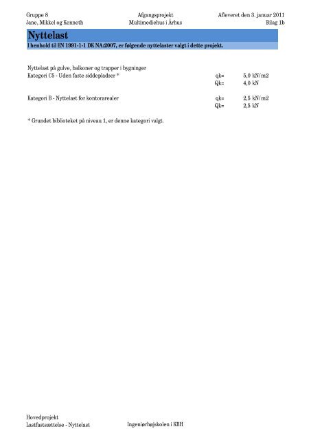 Hovedprojekt - Statisk dokumentation (pdf) - Urban Mediaspace ...